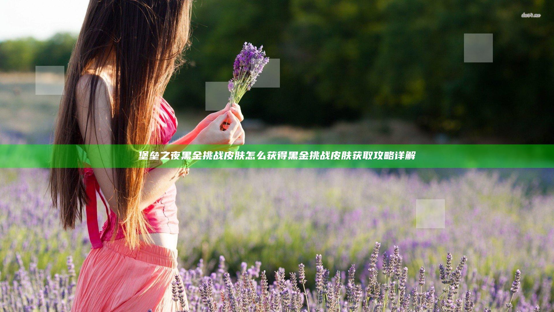 堡垒之夜黑金挑战皮肤怎么获得 黑金挑战皮肤获取攻略详解